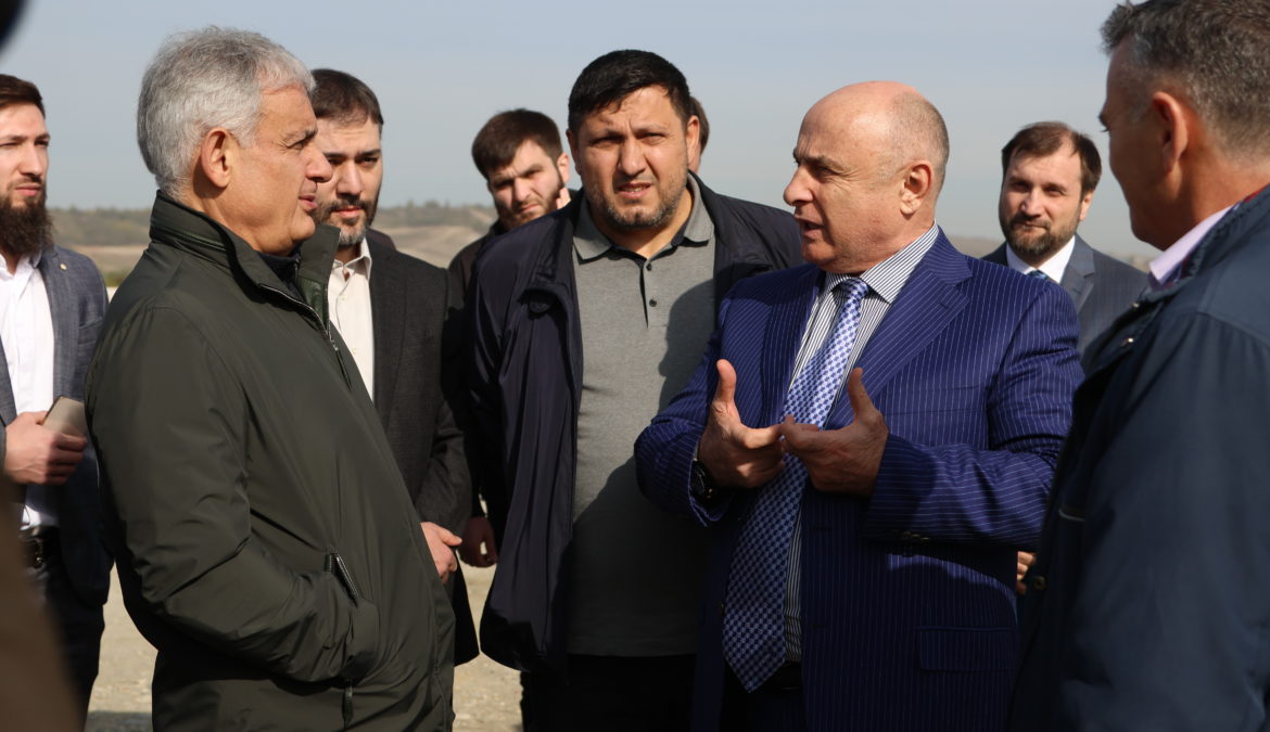 Делегация во главе с заместителем Министра экономического развития Российской Федерации посетила территорию ОЭЗ ППТ «Грозный».